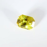 Yellow Golden Sapphire Em Cut Shape Loose Stone