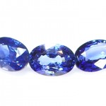 Three Blue Sapphires