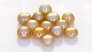 Collection Of Real Salt Water Pearls